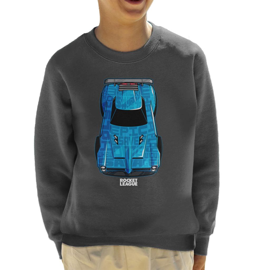 Rocket League Blue Dominus Kid's Sweatshirt