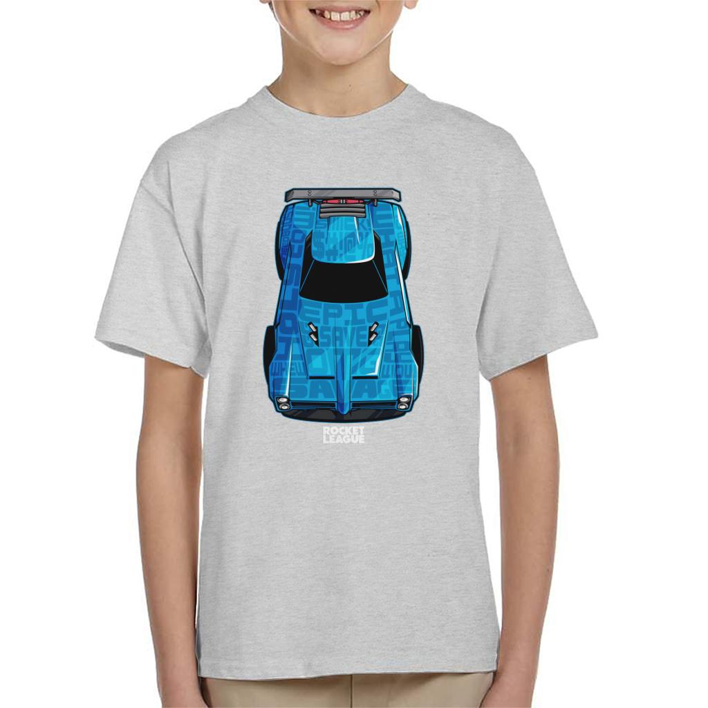 Rocket League Blue Dominus Kid's T-Shirt-ALL + EVERY