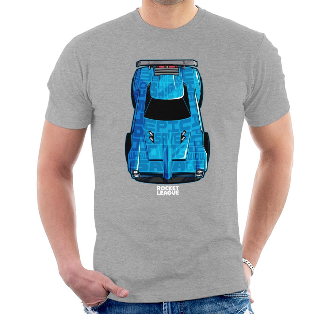 Rocket League Blue Dominus Men's T-Shirt-ALL + EVERY