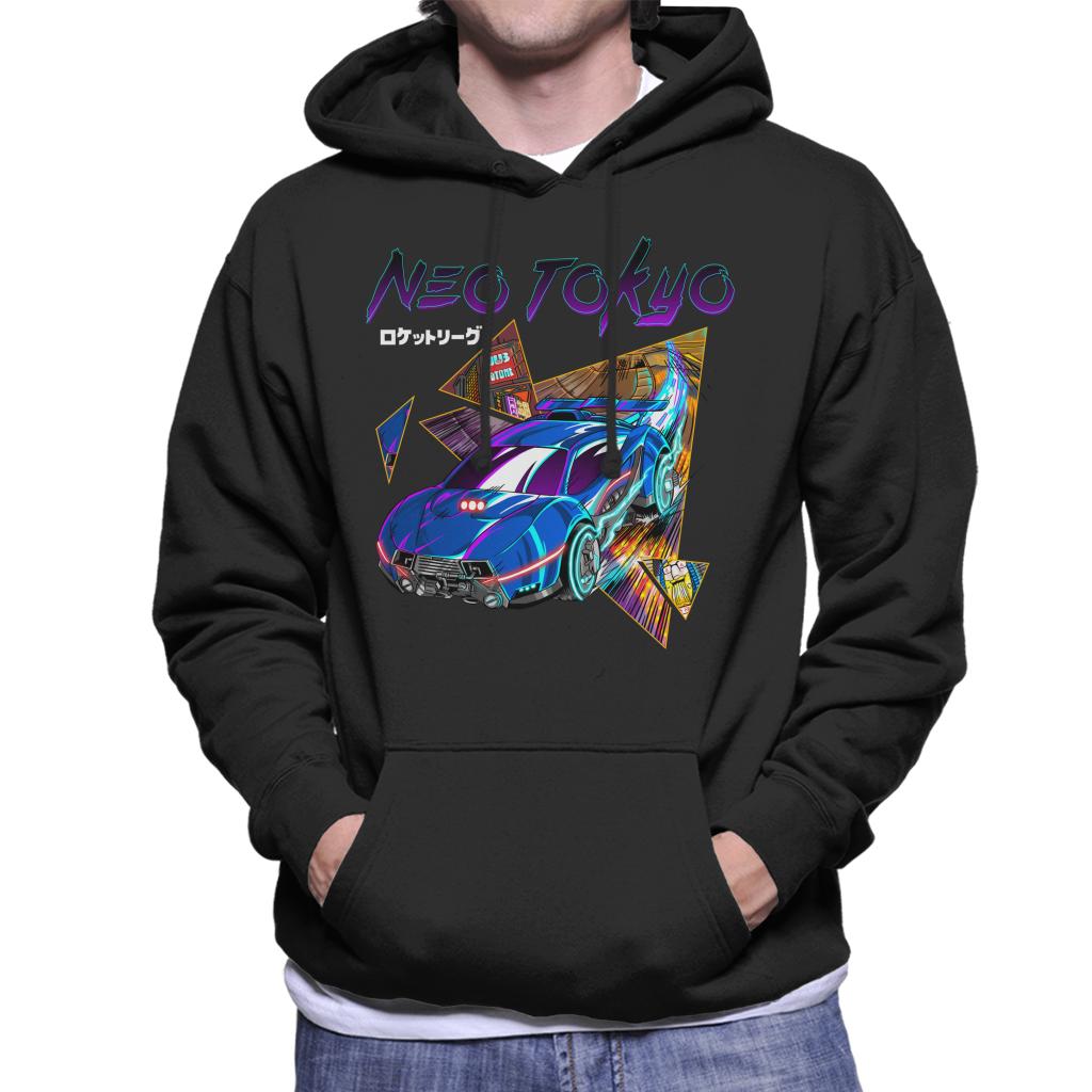 Rocket League Masamune Neo Tokyo Men's Hooded Sweatshirt-ALL + EVERY