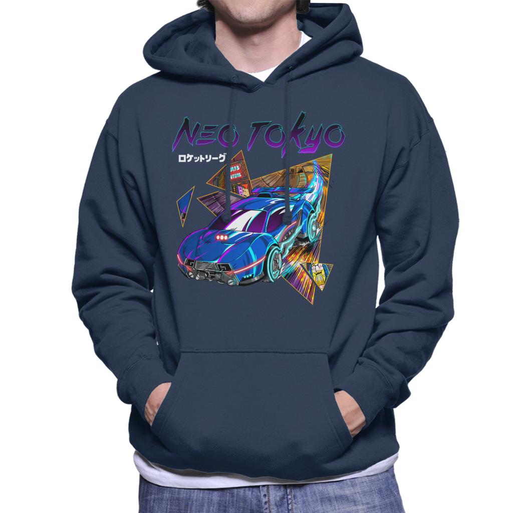 Rocket League Masamune Neo Tokyo Men's Hooded Sweatshirt-ALL + EVERY