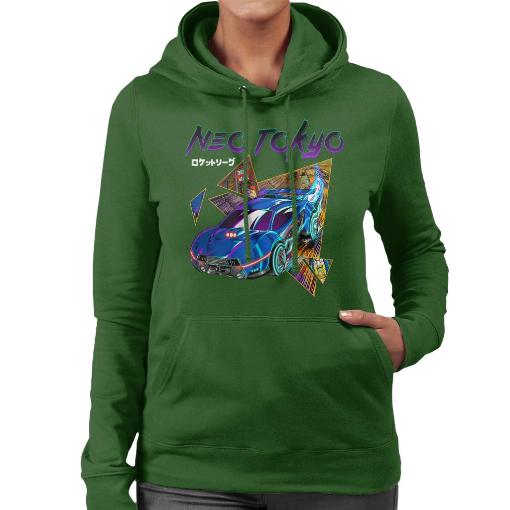 Rocket League Masamune Neo Tokyo Women's Hooded Sweatshirt-ALL + EVERY