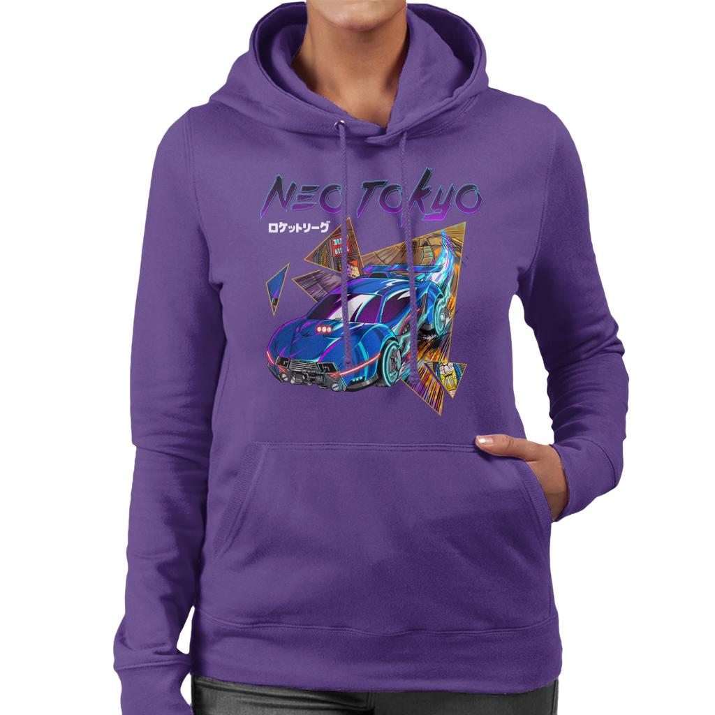 Rocket League Masamune Neo Tokyo Women's Hooded Sweatshirt-ALL + EVERY