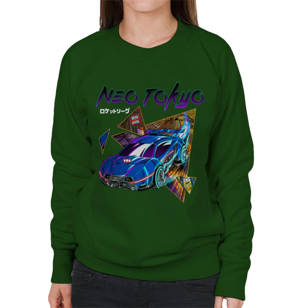 Rocket League Masamune Neo Tokyo Women's Sweatshirt-ALL + EVERY