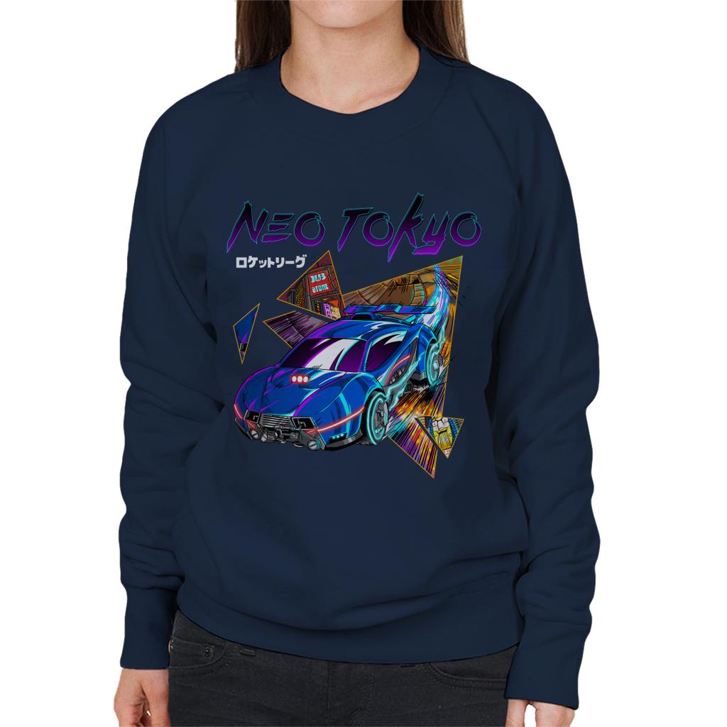 Rocket League Masamune Neo Tokyo Women's Sweatshirt-ALL + EVERY