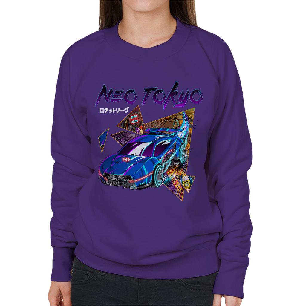 Rocket League Masamune Neo Tokyo Women's Sweatshirt-ALL + EVERY