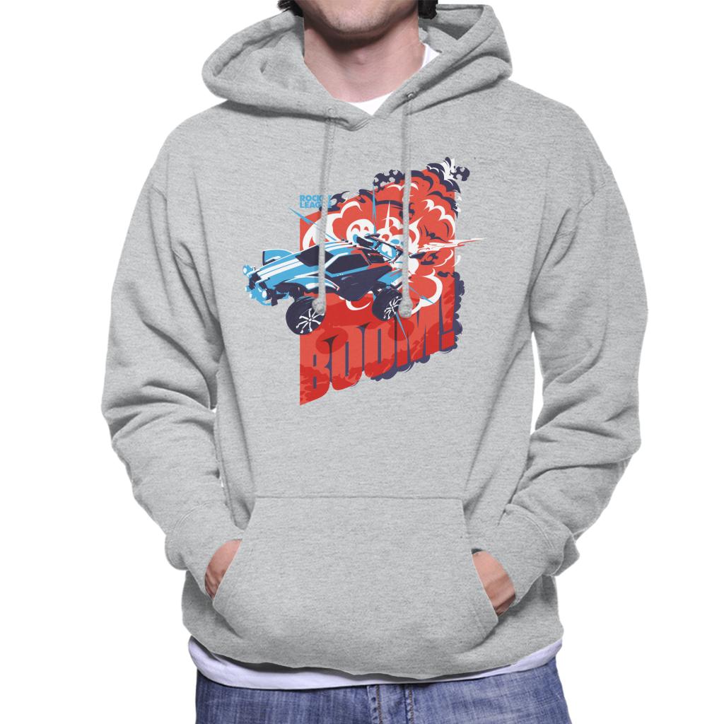 Rocket League The Octane Boom Men's Hooded Sweatshirt-ALL + EVERY