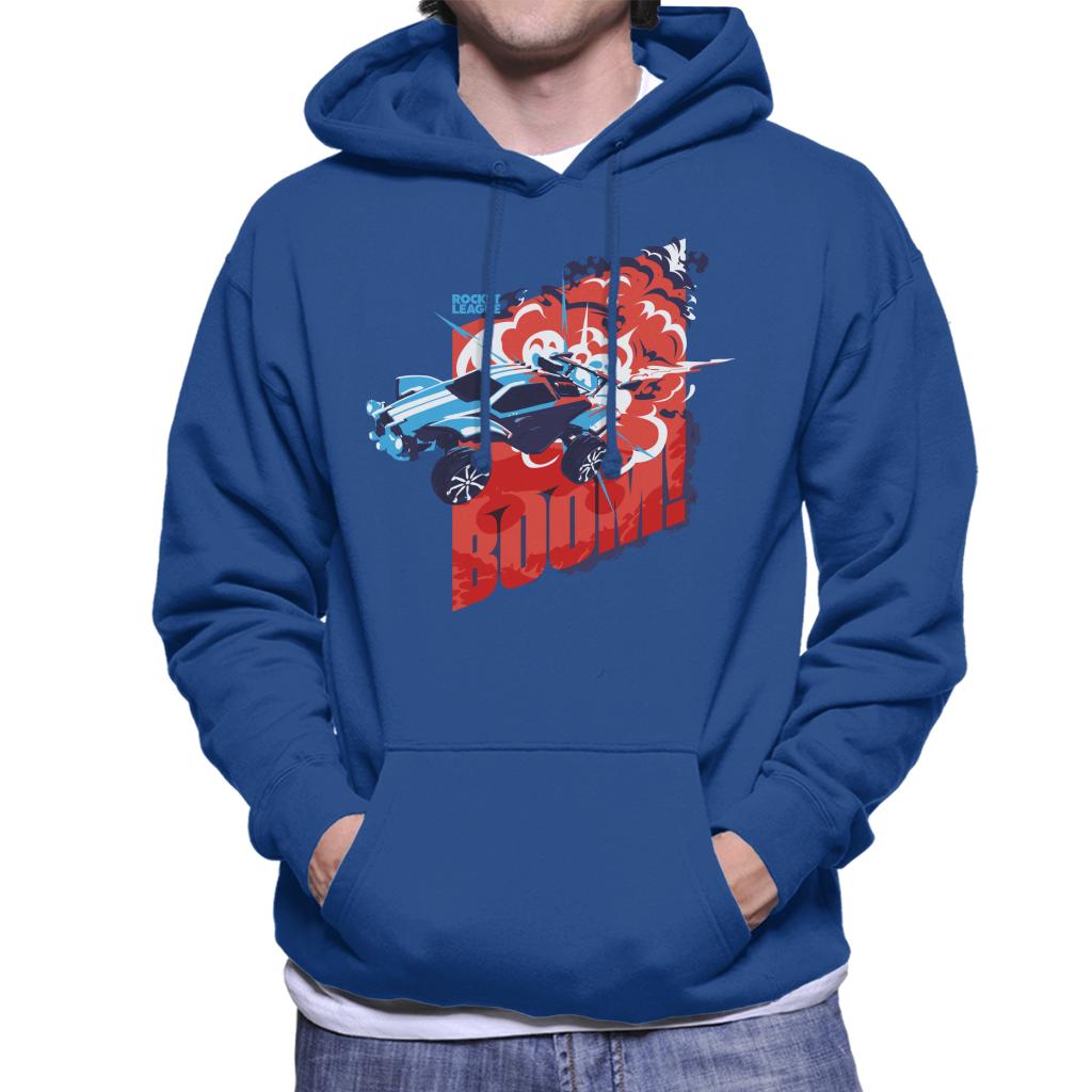 Rocket League The Octane Boom Men's Hooded Sweatshirt-ALL + EVERY