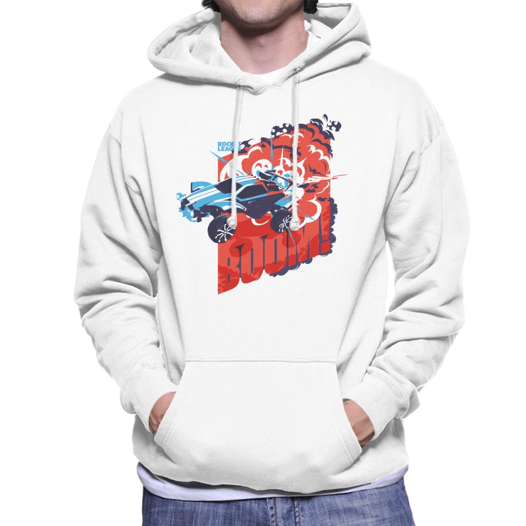 Rocket League The Octane Boom Men's Hooded Sweatshirt-ALL + EVERY