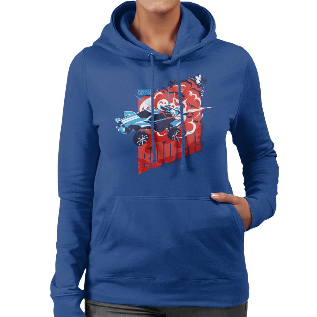 Rocket League The Octane Boom Women's Hooded Sweatshirt-ALL + EVERY