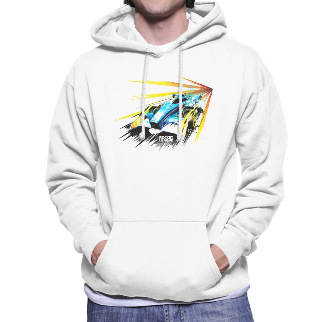 Rocket League Animus GP Men's Hooded Sweatshirt-ALL + EVERY