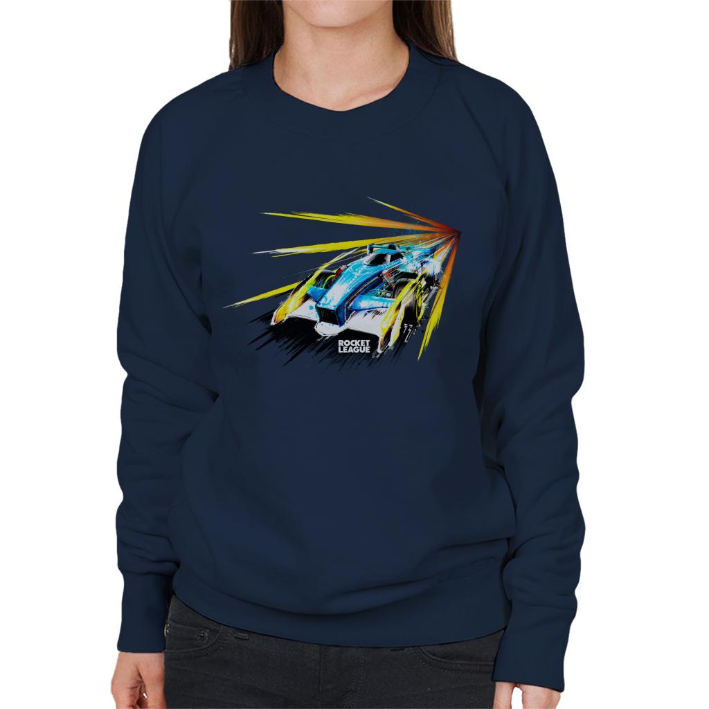 Rocket League Animus GP Women's Sweatshirt-ALL + EVERY