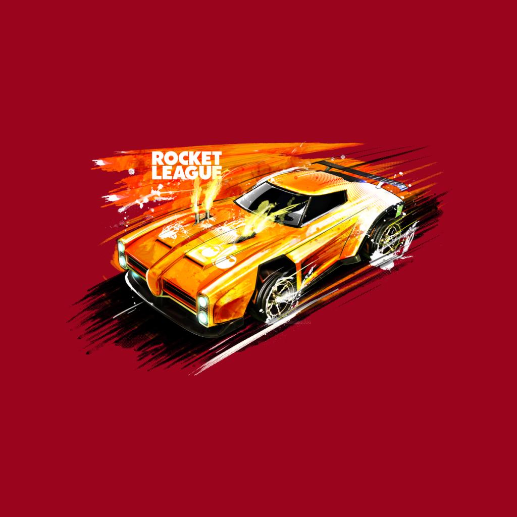 Rocket League Dominus Fire Men's T-Shirt-ALL + EVERY