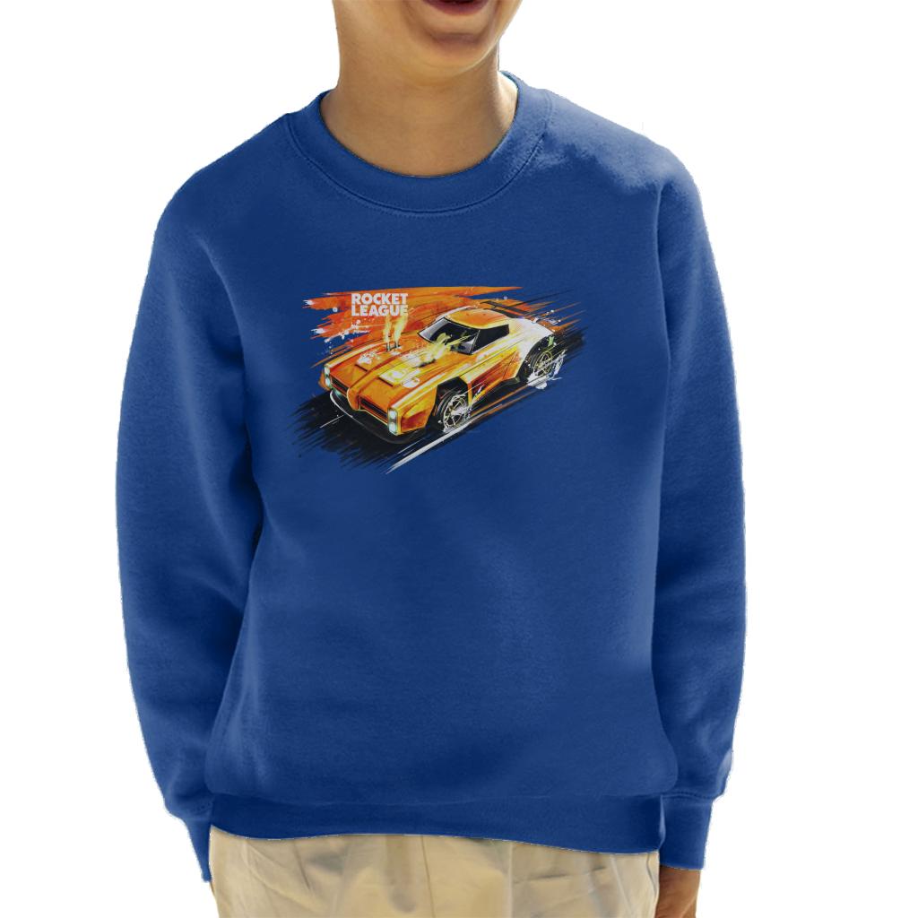 Rocket League Dominus Fire Kid's Sweatshirt