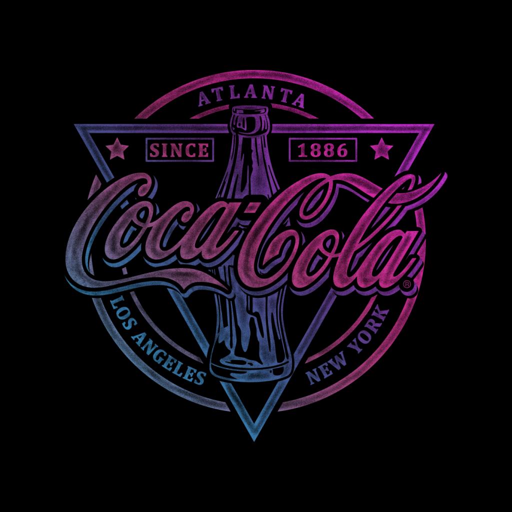 Coca Cola Atlanta Since 1886 LA And New York Men's Sweatshirt-ALL + EVERY