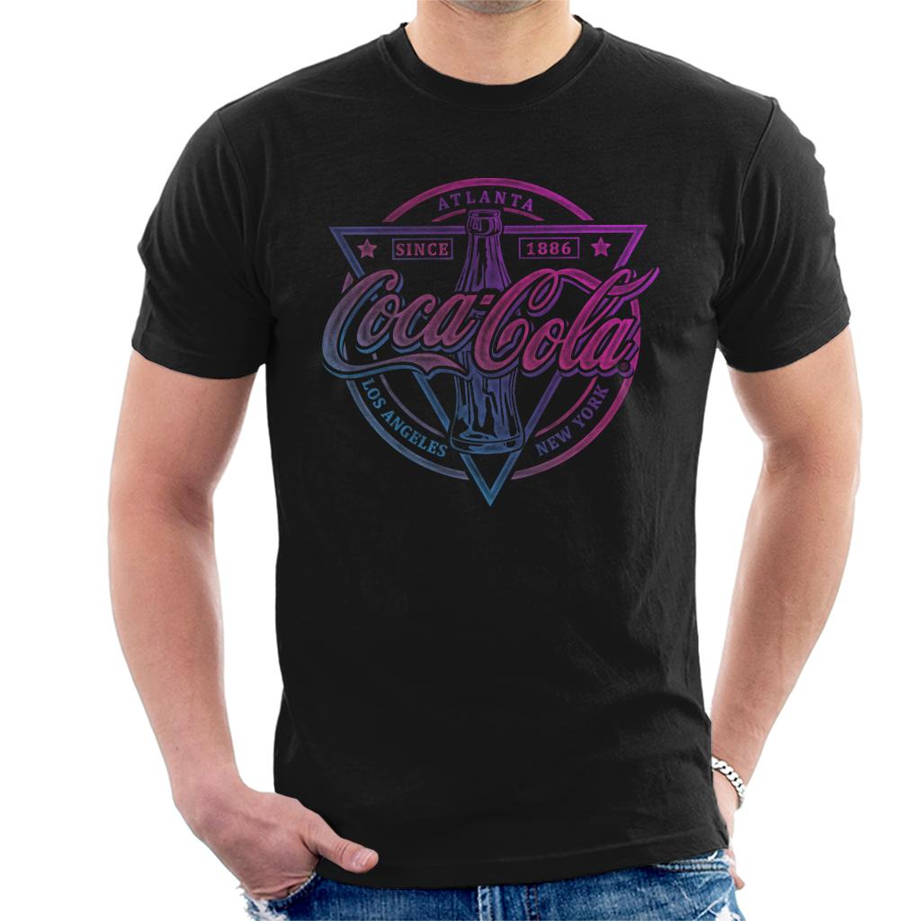 Coca Cola Atlanta Since 1886 LA And New York Men's T-Shirt-ALL + EVERY