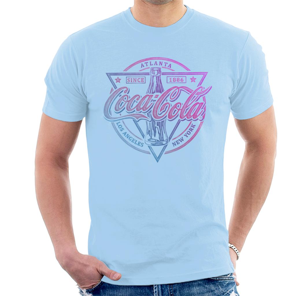 Coca Cola Atlanta Since 1886 LA And New York Men's T-Shirt-ALL + EVERY