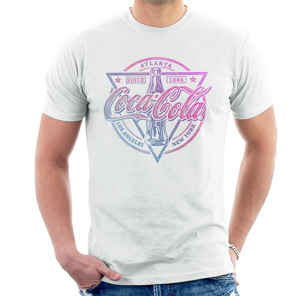 Coca Cola Atlanta Since 1886 LA And New York Men's T-Shirt-ALL + EVERY