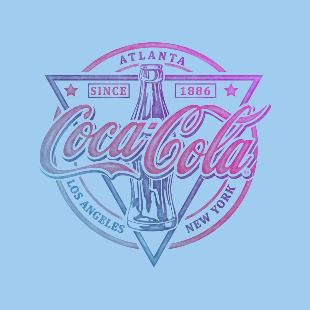 Coca Cola Atlanta Since 1886 LA And New York Men's Sweatshirt-ALL + EVERY