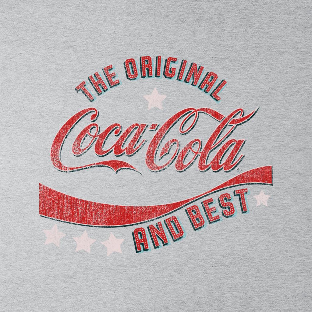 Coca Cola Stars The Original And The Best Men's Sweatshirt-ALL + EVERY