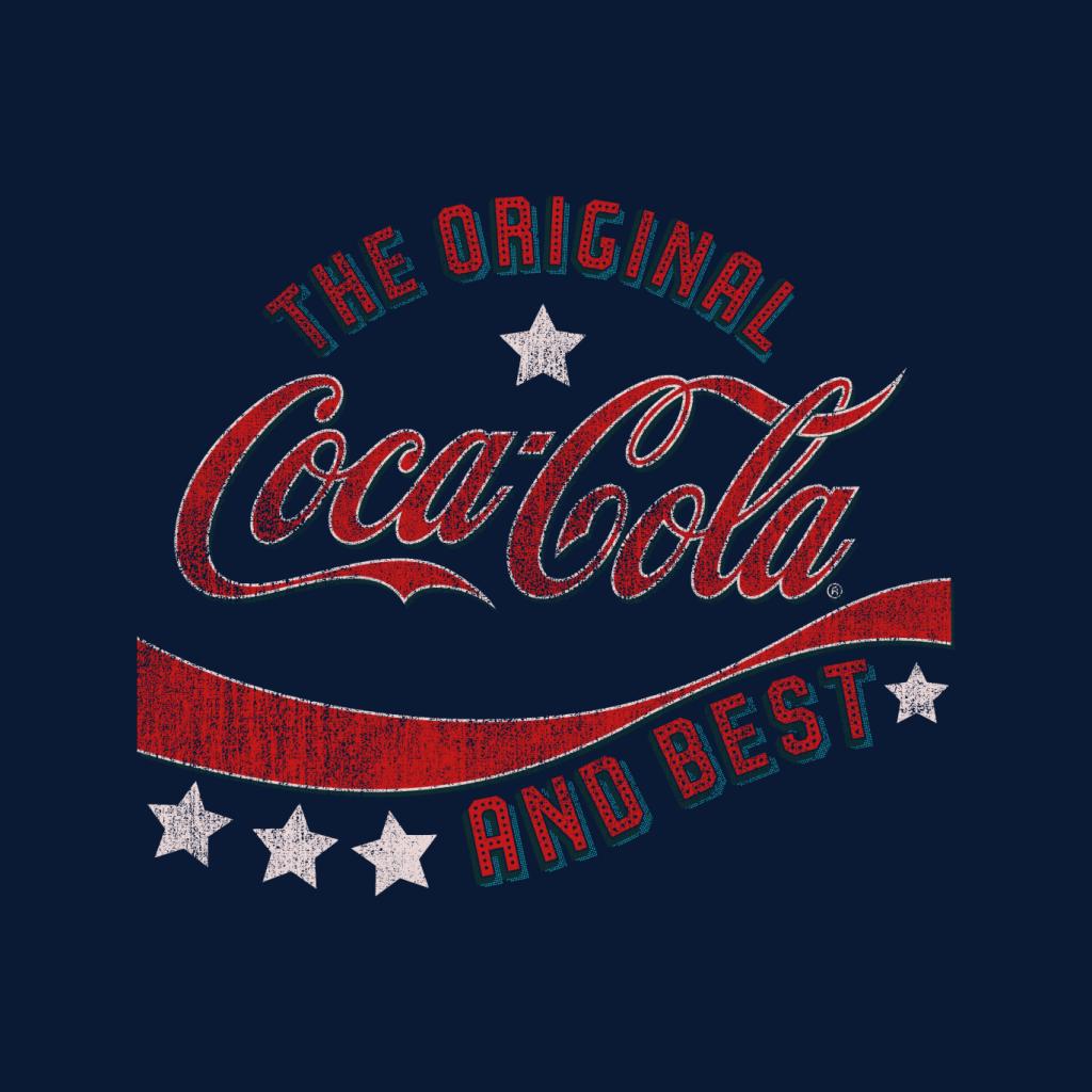 Coca Cola Stars The Original And The Best Women's Hooded Sweatshirt-ALL + EVERY