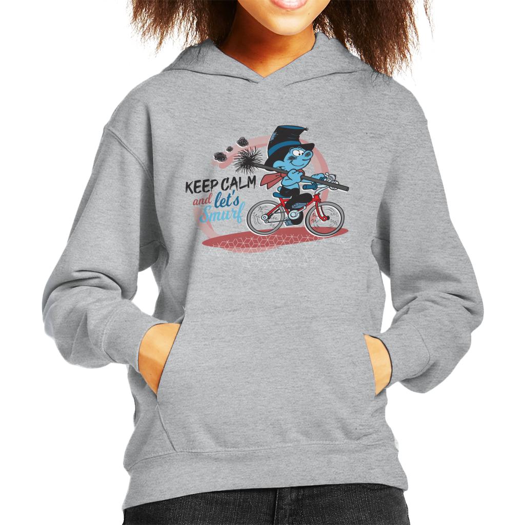 The Smurfs Sweepy Smurf And Let's Go Kid's Hooded Sweatshirt-ALL + EVERY