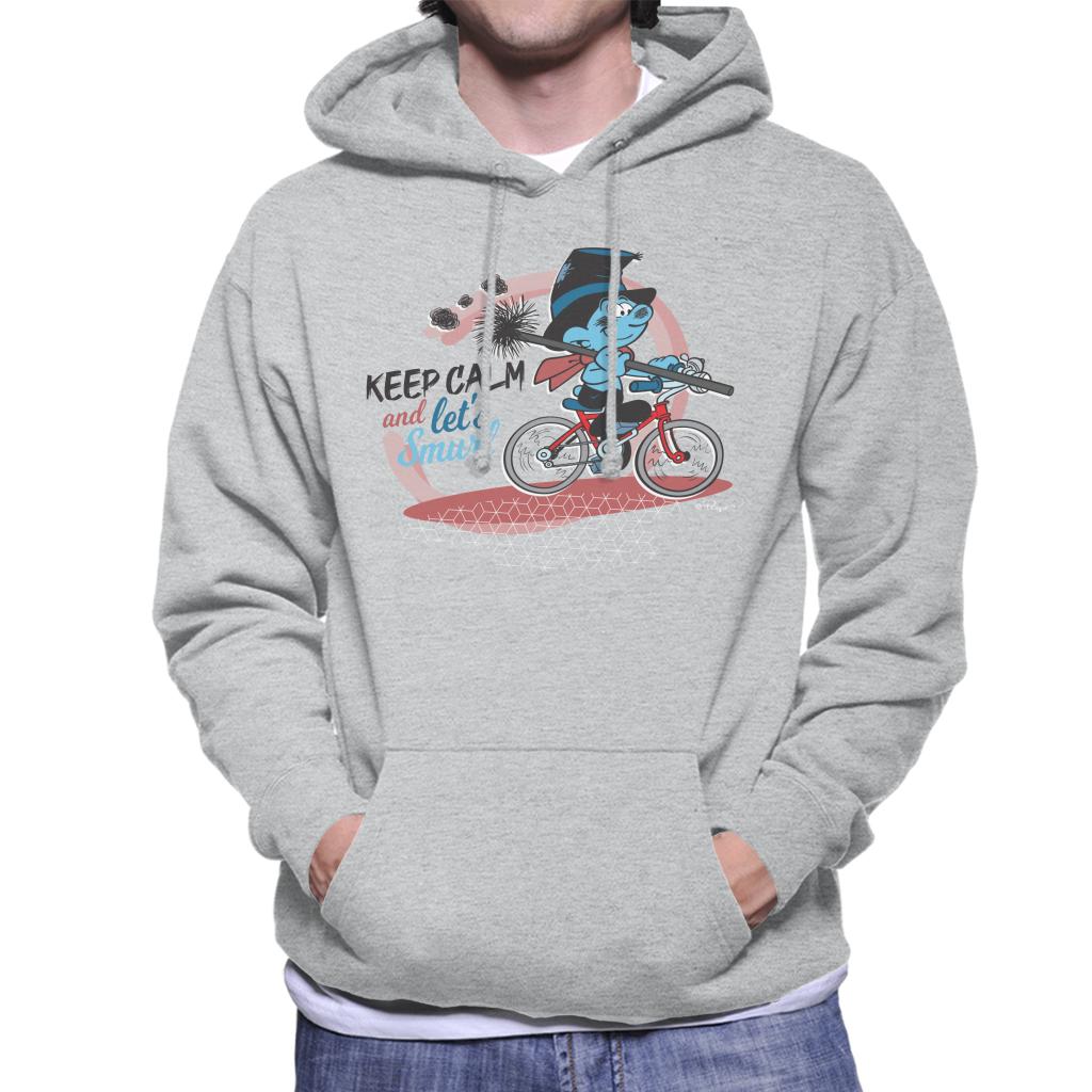 The Smurfs Sweepy Smurf And Let's Go Men's Hooded Sweatshirt-ALL + EVERY