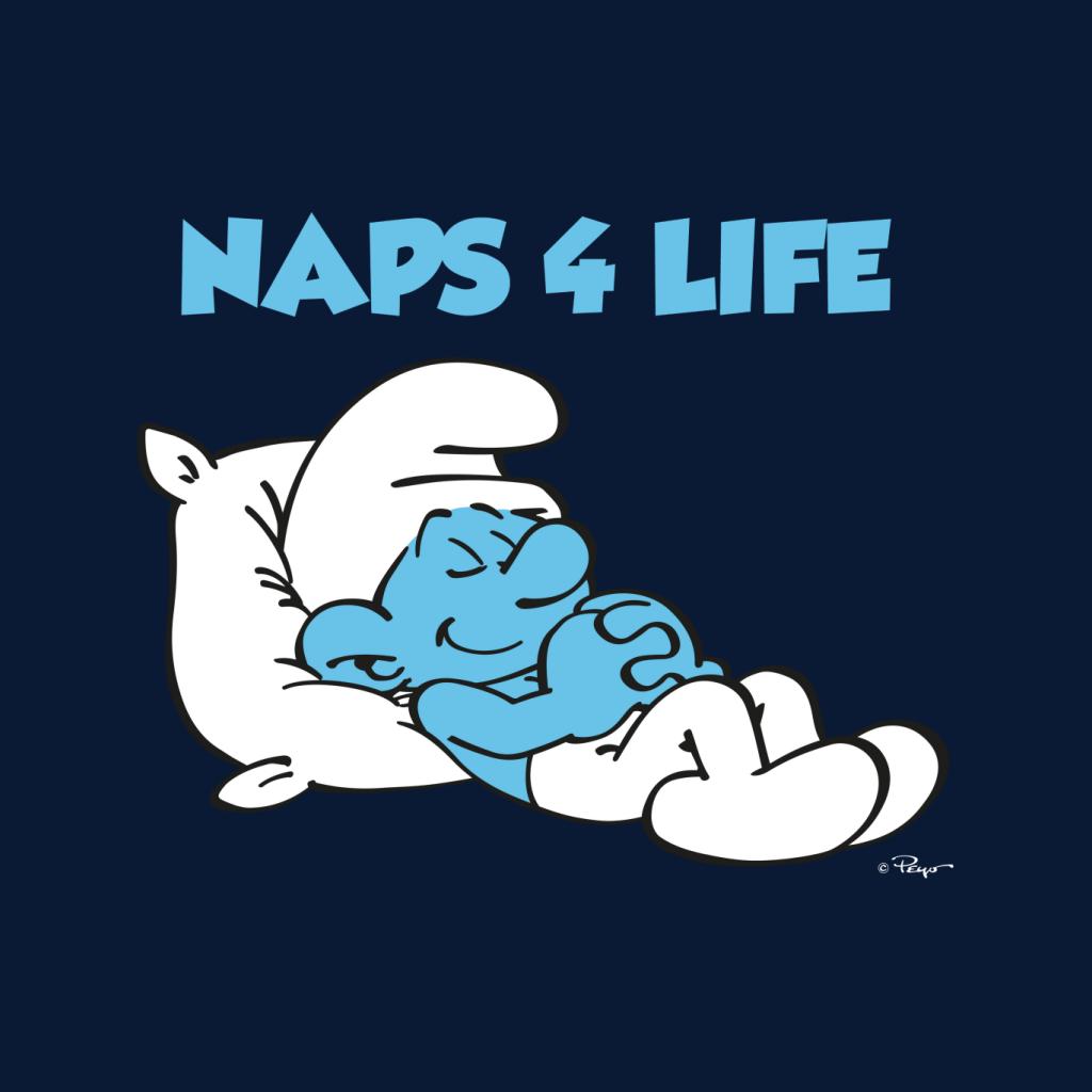 The Smurfs Naps 4 Life Kid's T-Shirt-ALL + EVERY