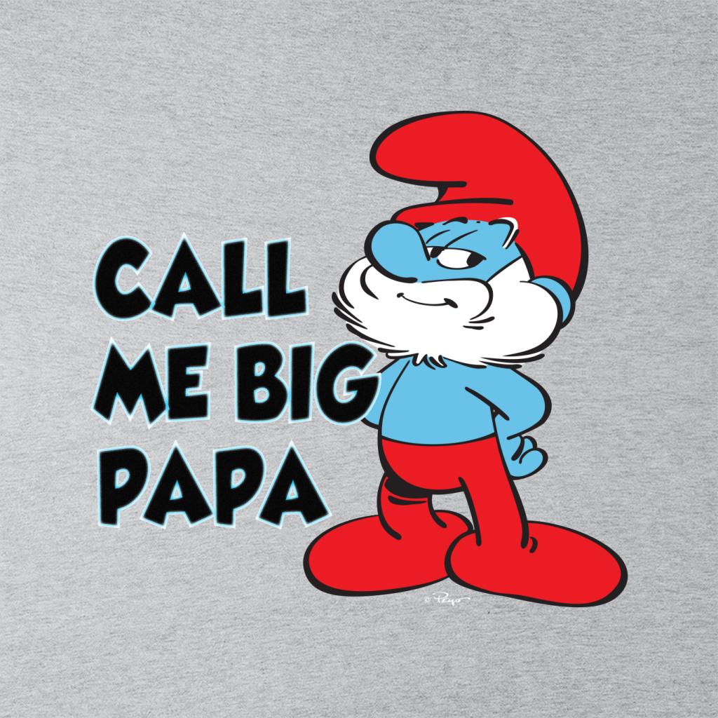 The Smurfs Call Me Big Papa Kid's Hooded Sweatshirt-ALL + EVERY