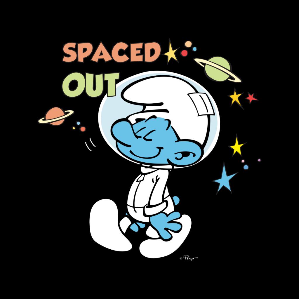 The Smurfs Spaced Out Men's T-Shirt-ALL + EVERY