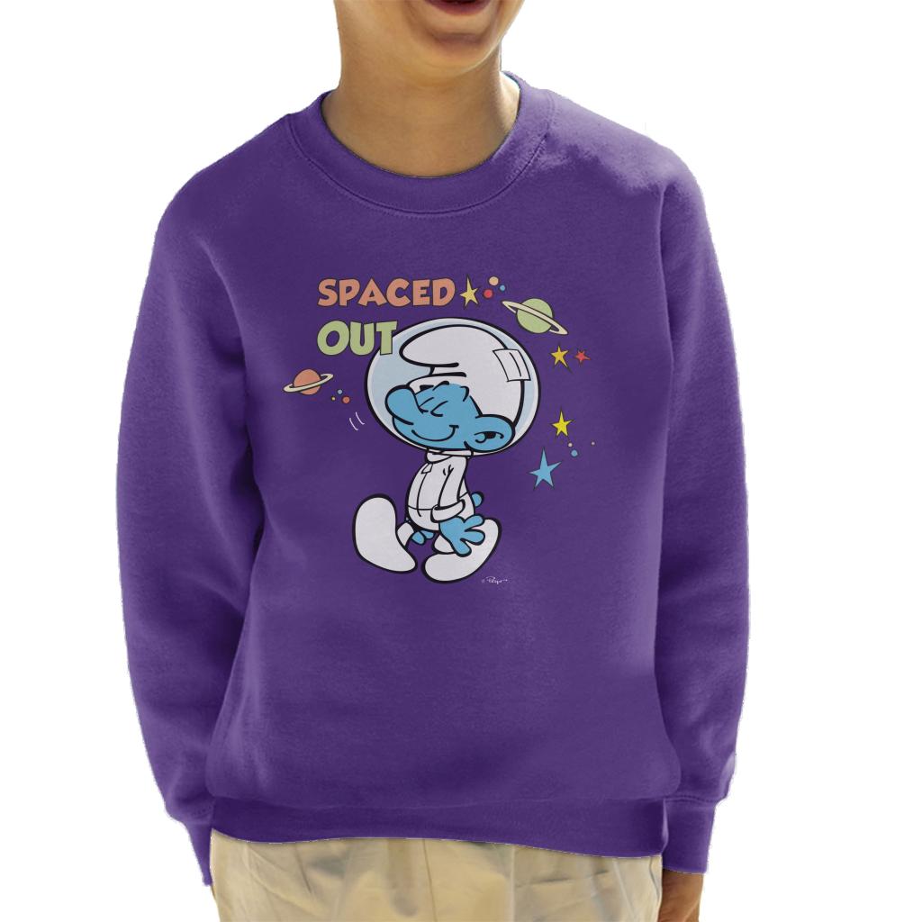 The Smurfs Spaced Out Kid's Sweatshirt-ALL + EVERY