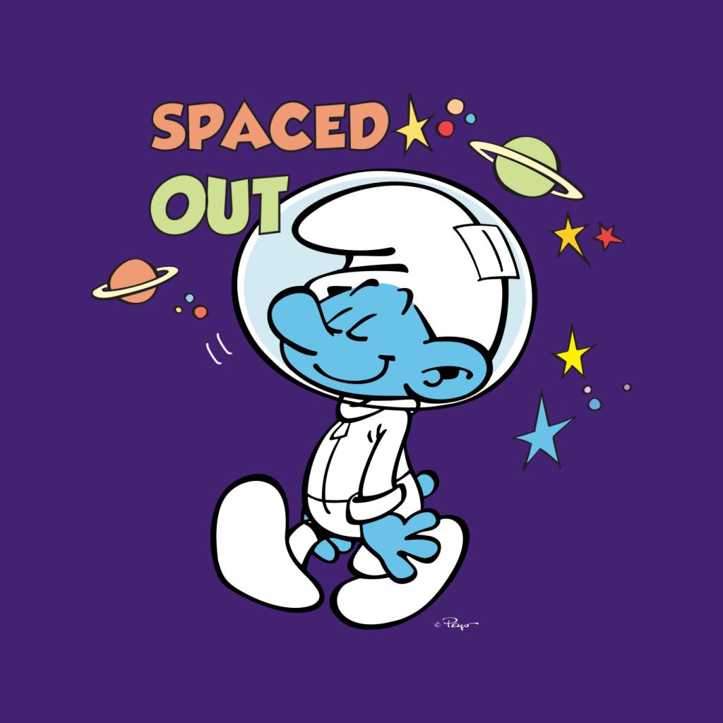 The Smurfs Spaced Out Women's T-Shirt-ALL + EVERY