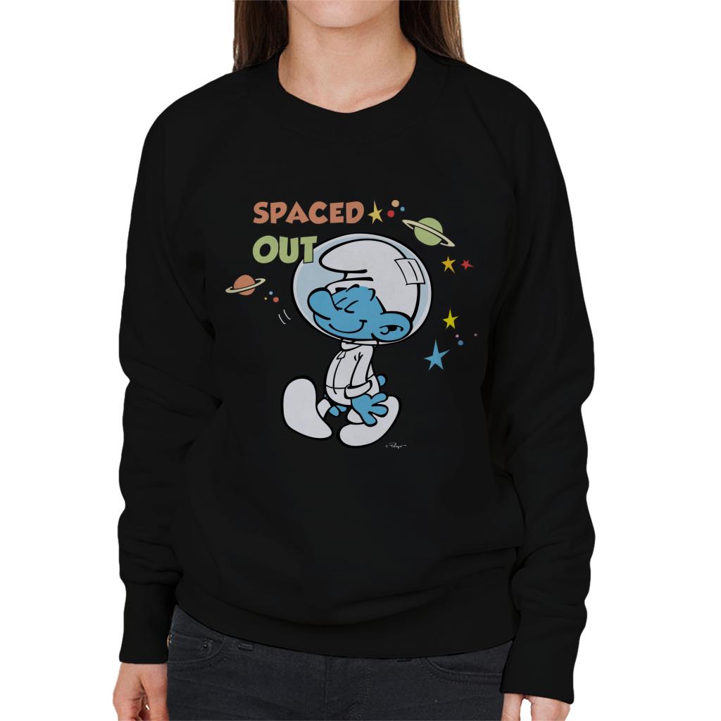 The Smurfs Spaced Out Women's Sweatshirt-ALL + EVERY