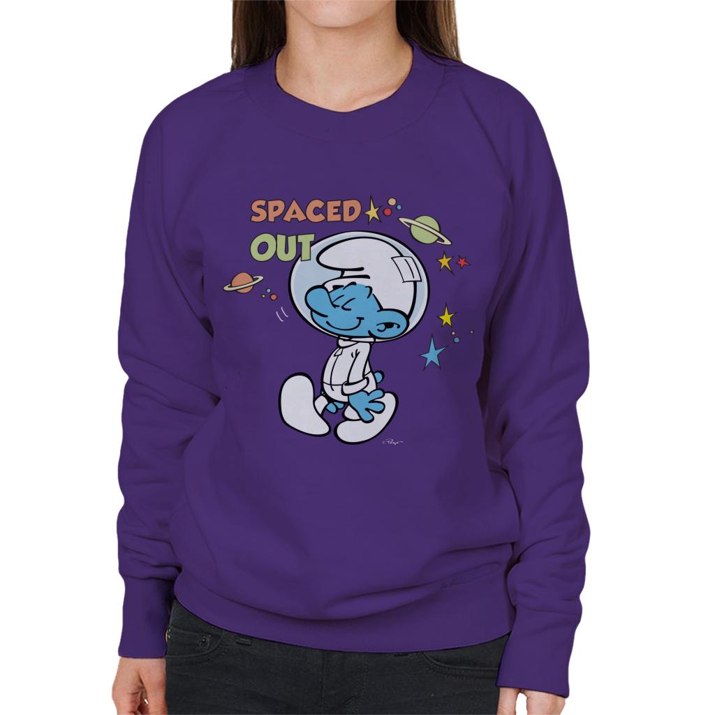 The Smurfs Spaced Out Women's Sweatshirt-ALL + EVERY