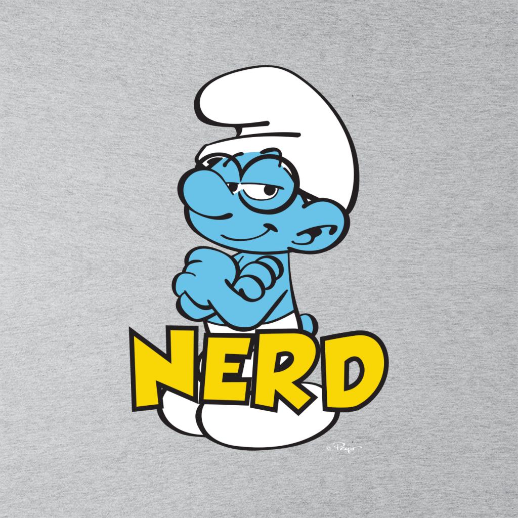 The Smurfs Nerd Women's Sweatshirt-ALL + EVERY