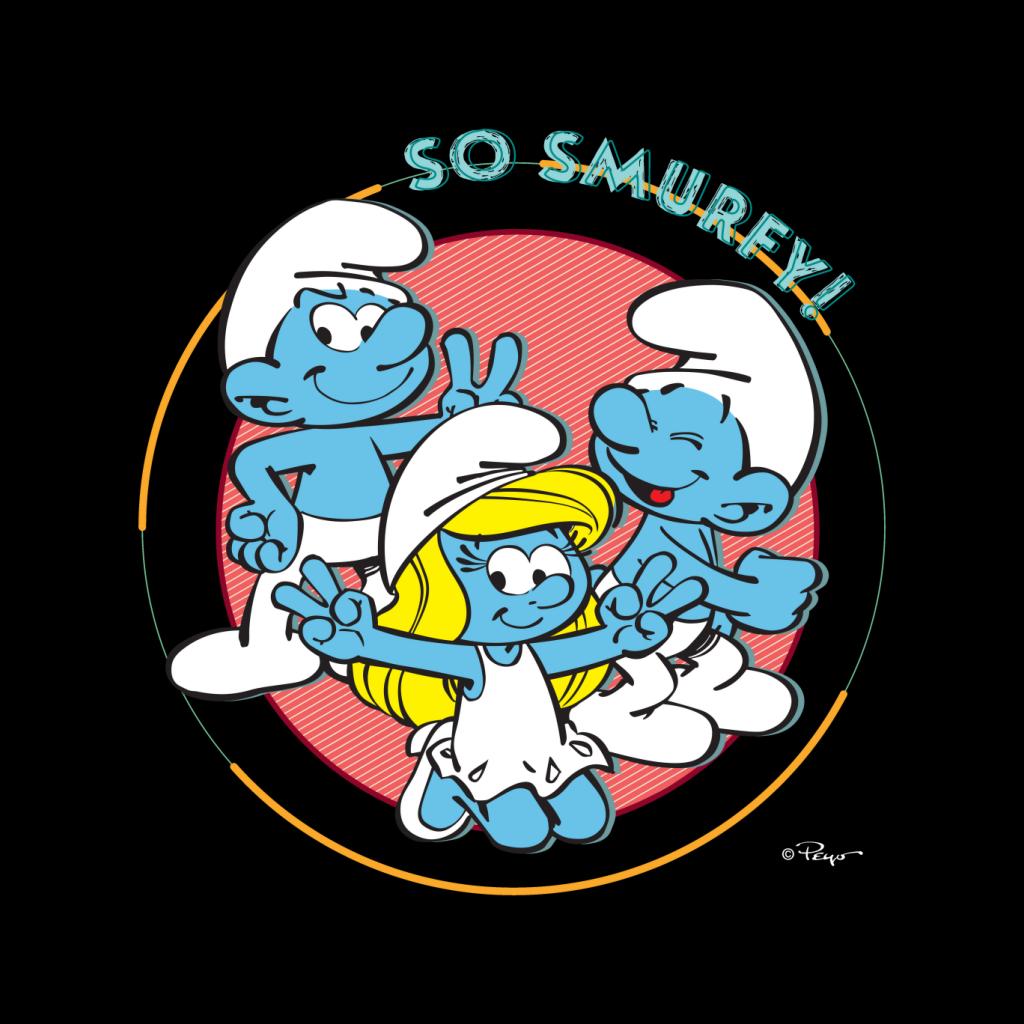 The Smurfs So Smurfy Men's T-Shirt-ALL + EVERY