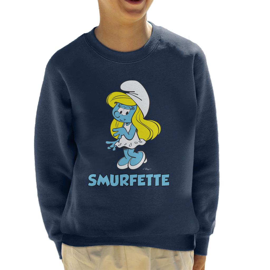 The Smurfs Smurfette Kid's Sweatshirt-ALL + EVERY