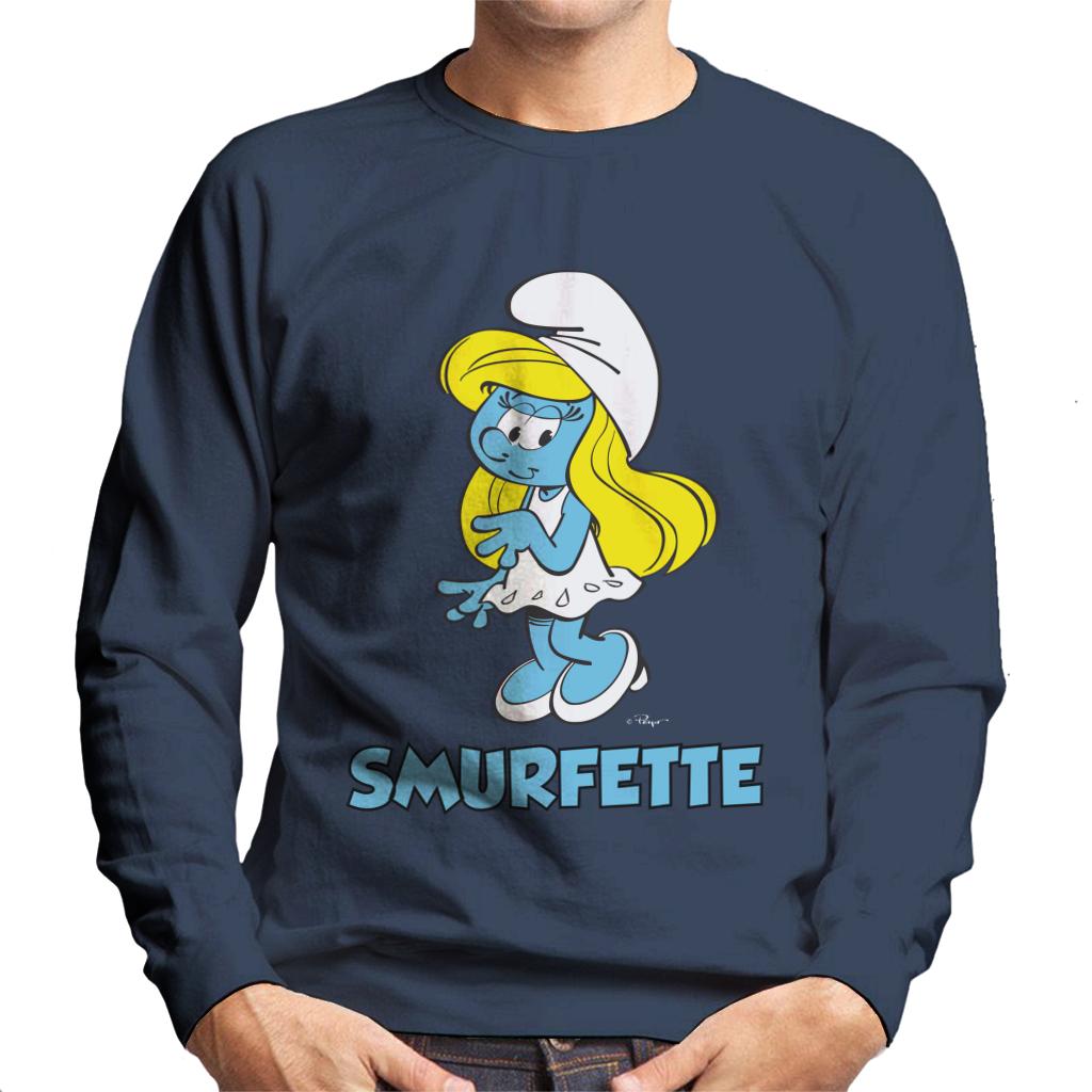 The Smurfs Smurfette Men's Sweatshirt-ALL + EVERY