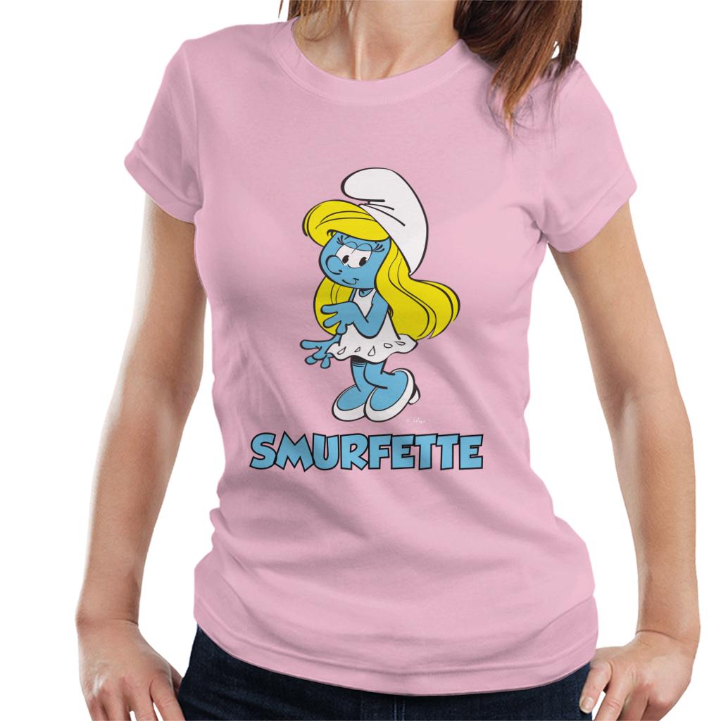 The Smurfs Smurfette Women's T-Shirt-ALL + EVERY