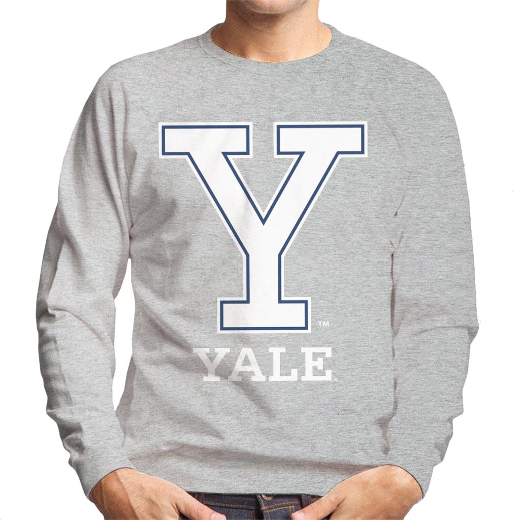 Yale University Classic Y Logo Men's Sweatshirt-ALL + EVERY