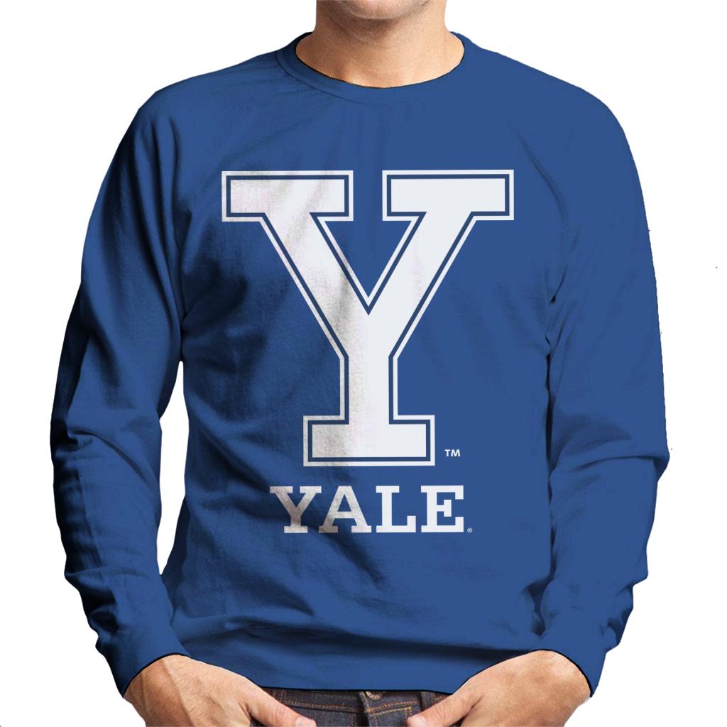 Yale University Classic Y Logo Men's Sweatshirt-ALL + EVERY