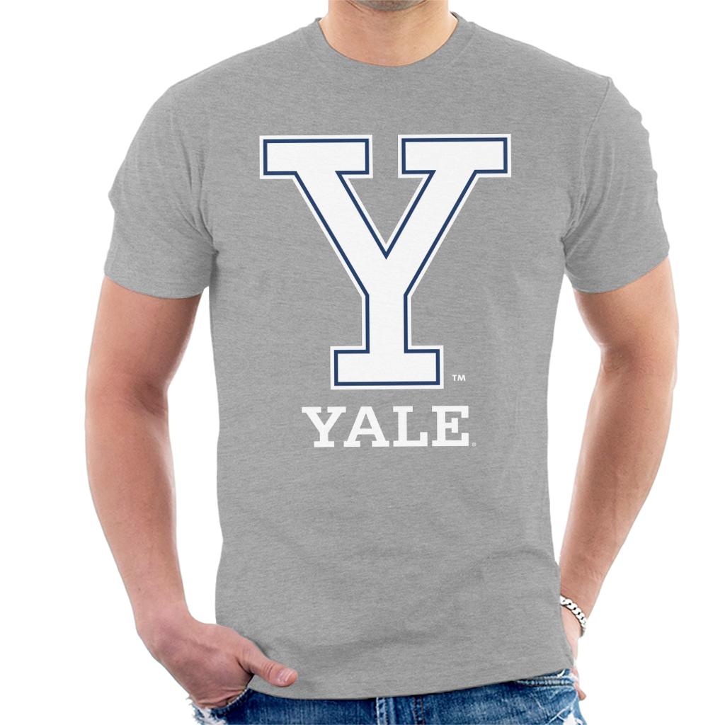 Yale University Classic Y Logo Men's T-Shirt-ALL + EVERY