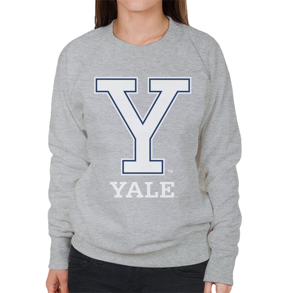 Yale University Classic Y Logo Women's Sweatshirt-ALL + EVERY