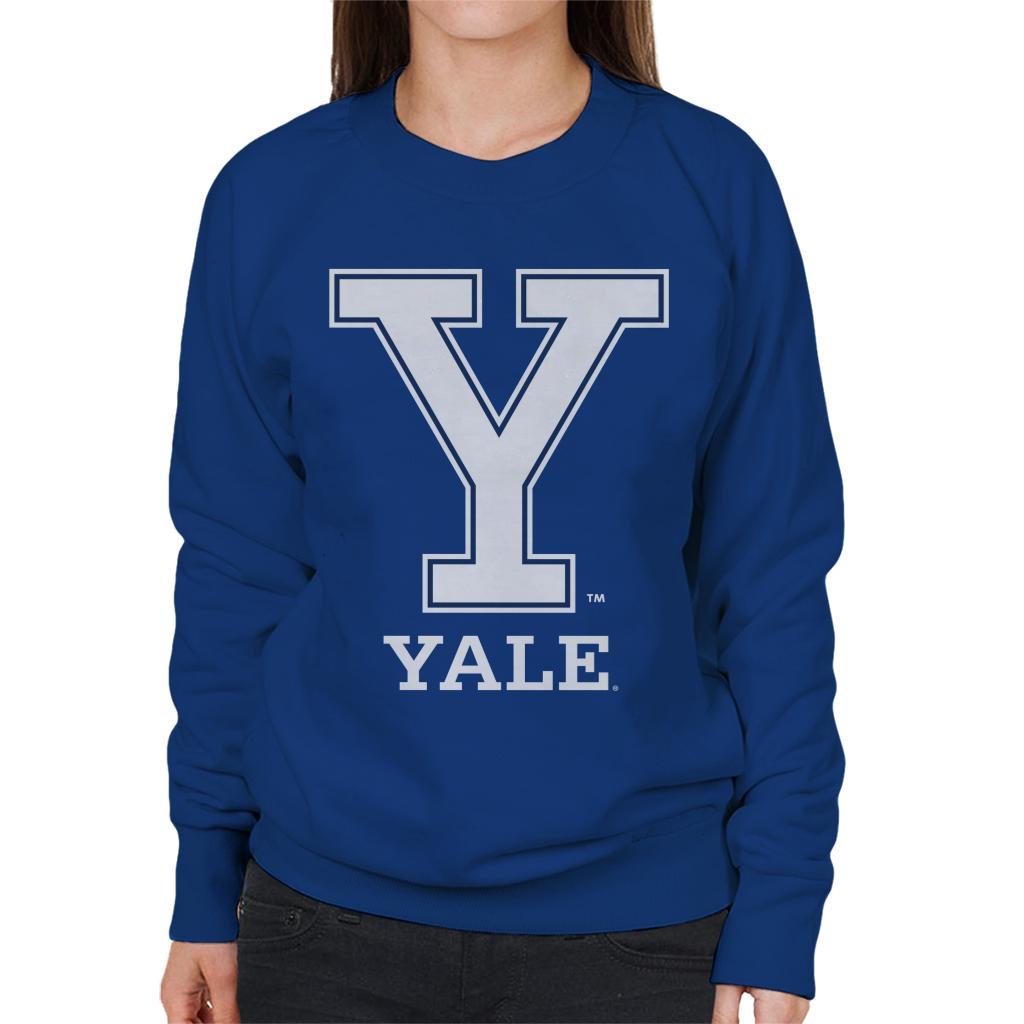 Yale University Classic Y Logo Women's Sweatshirt-ALL + EVERY