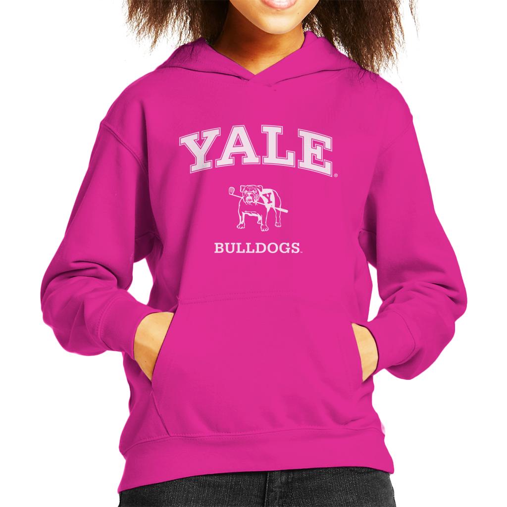 Yale University Bulldogs Kid's Hooded Sweatshirt-ALL + EVERY