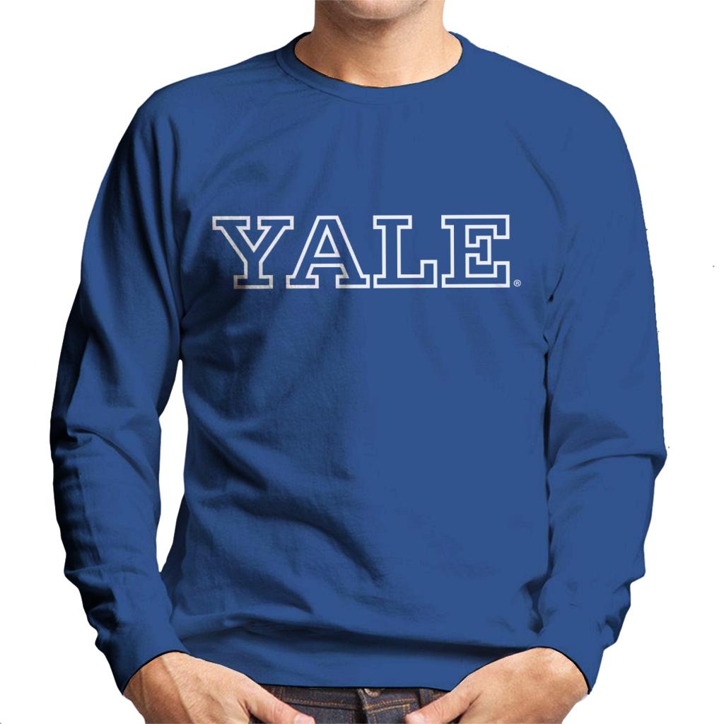 Yale University Block Logo Men's Sweatshirt-ALL + EVERY