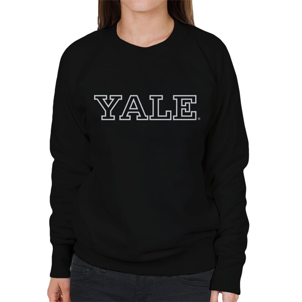 Yale University Block Logo Women's Sweatshirt-ALL + EVERY