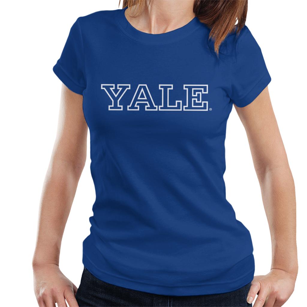 Yale University Block Logo Women's T-Shirt-ALL + EVERY