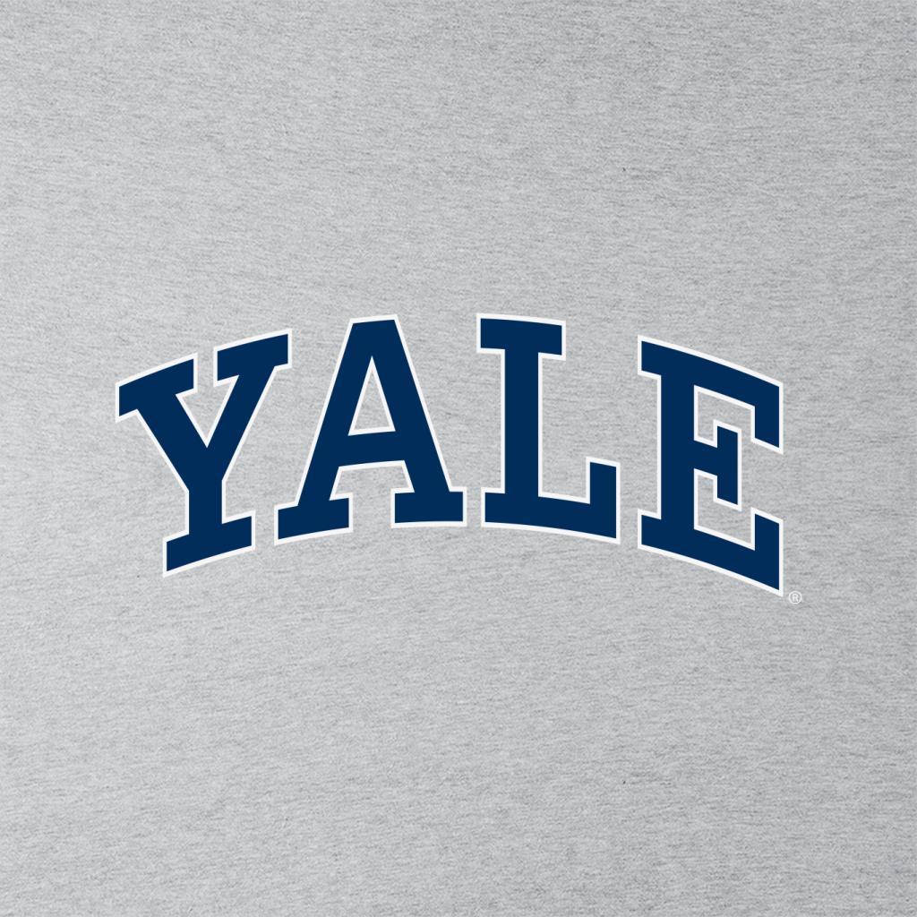 Yale University Blue Block Logo Men's T-Shirt-ALL + EVERY