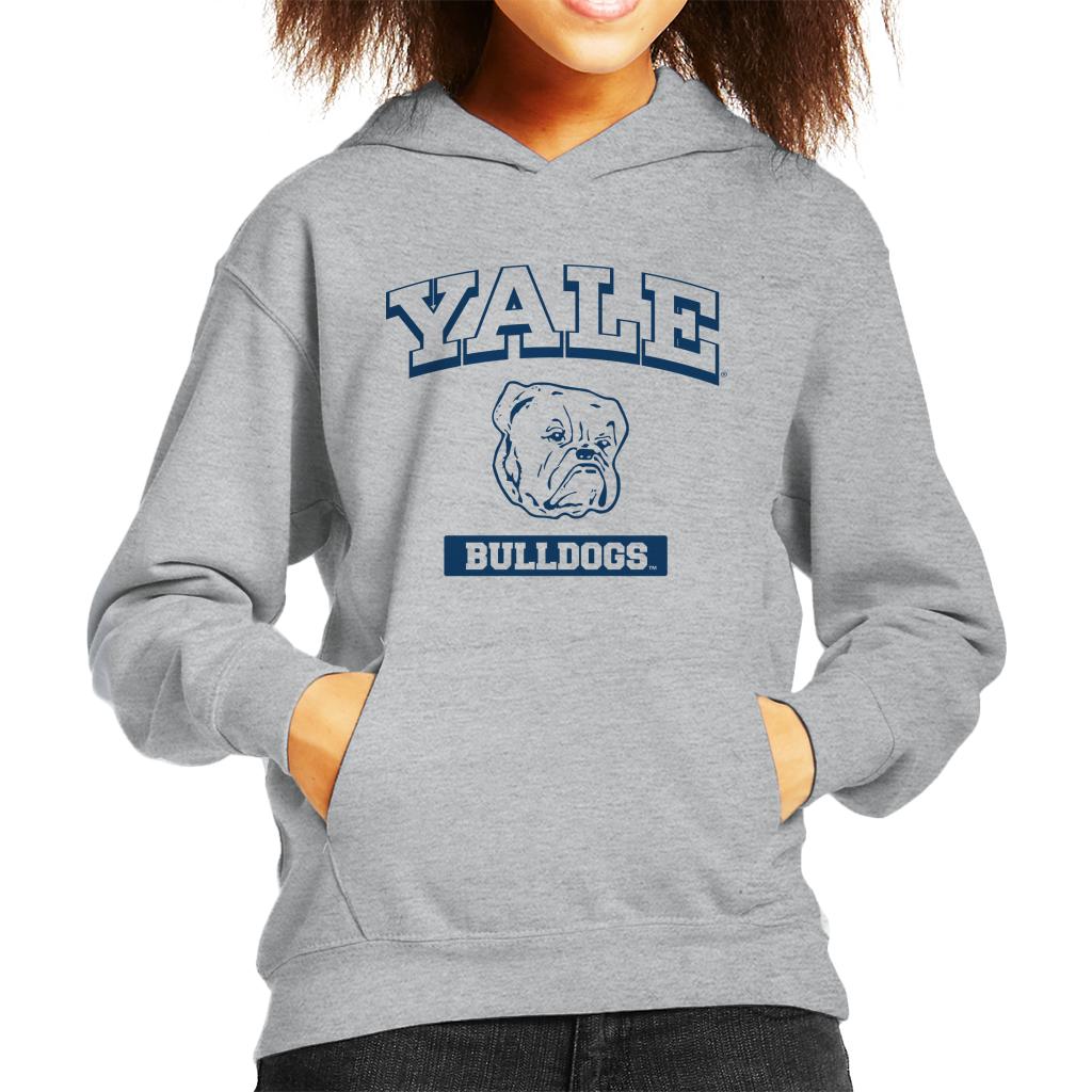 Yale University Blue Bulldogs Kid's Hooded Sweatshirt-ALL + EVERY